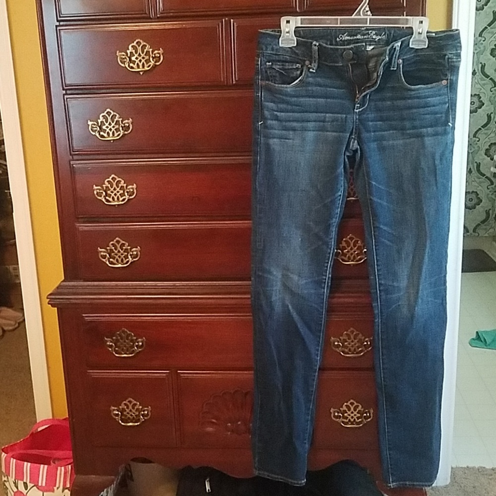 American Eagle super stretch skinny Long jeans